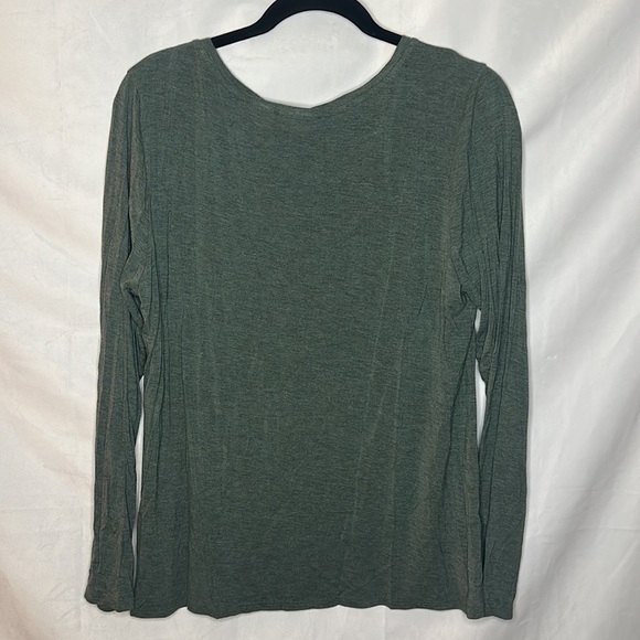 ADRIENNE VITTADINI GREEN LONG SLEEVE (X-Large) - Picture 6 of 6